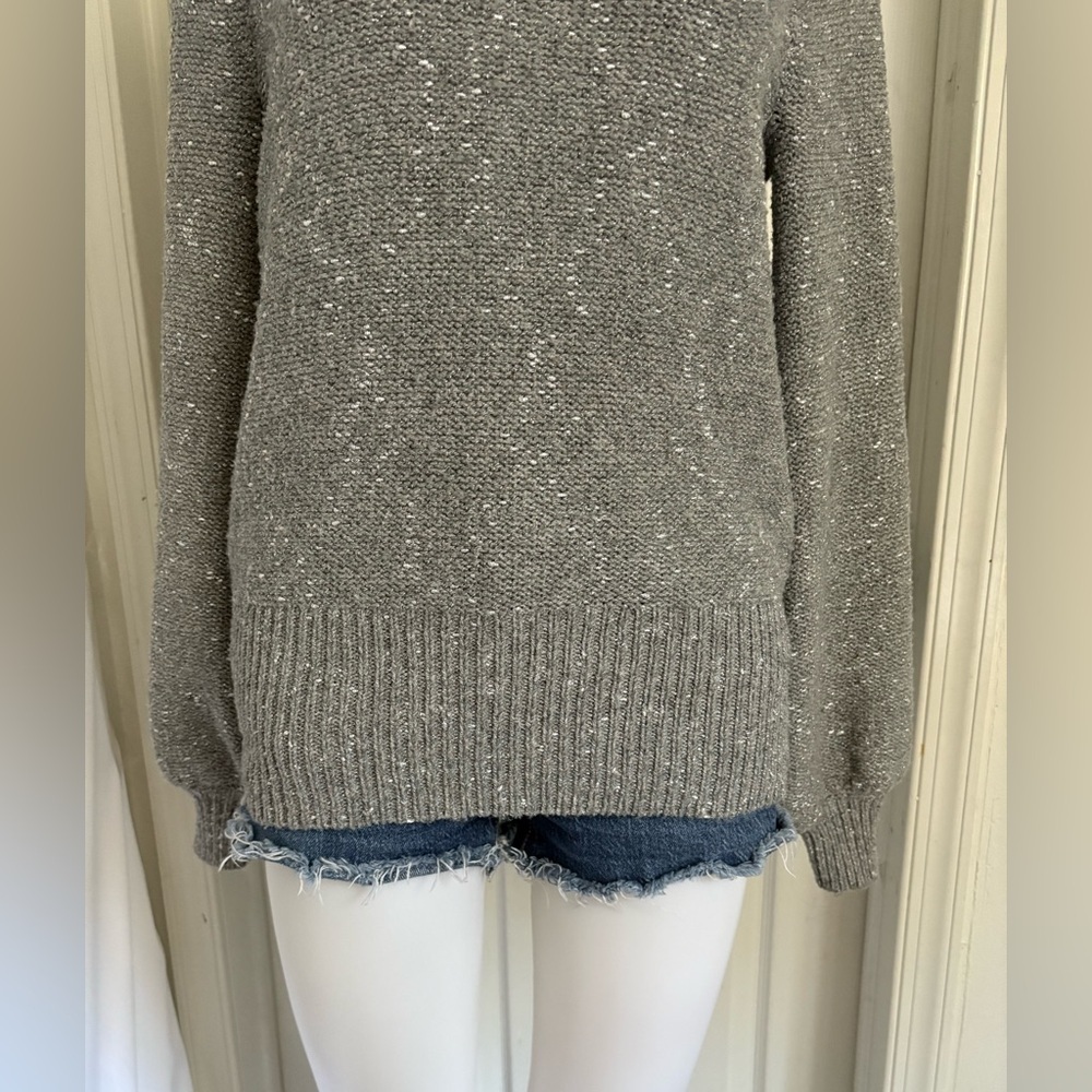 LC Lauren Conrad Heather Gray Women's Sweater - Picture 6 of 14